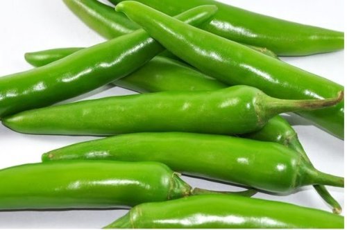 Chili Thick Green (मोटा मिर्च) 250gm